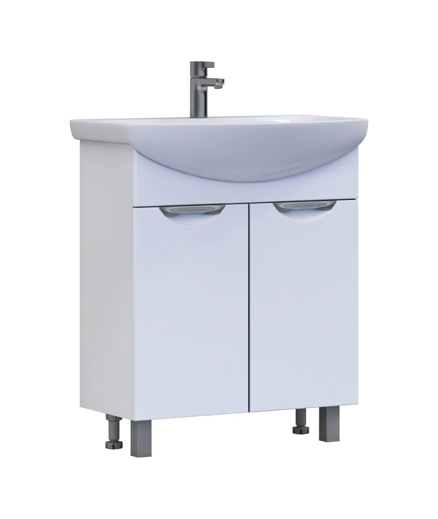 Тумба с раковиной напольная VIGO Callao tn.CAL.BAL.70.2D, 70 см