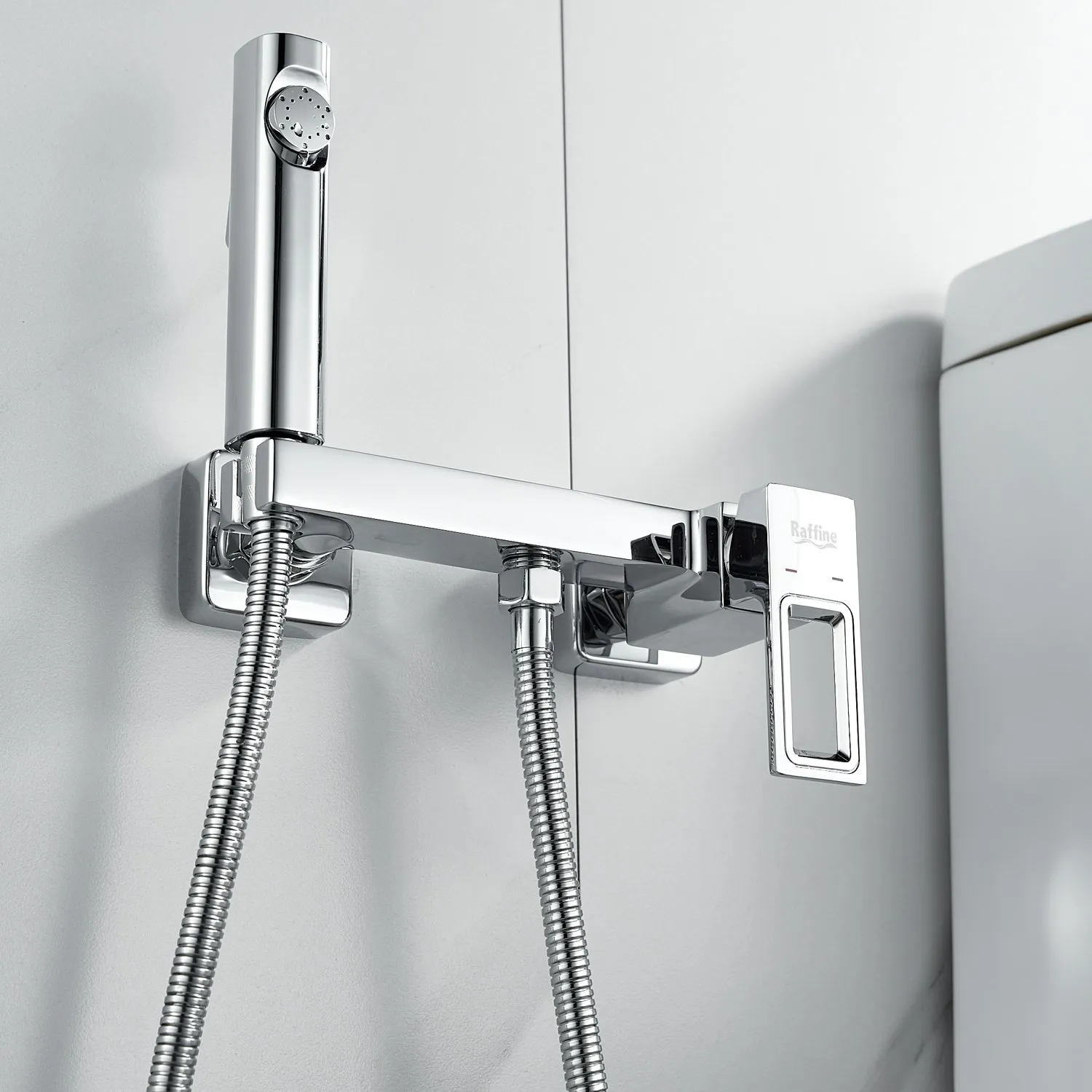 Гигиенический душ со смесителем Raffine F0596-1, хром