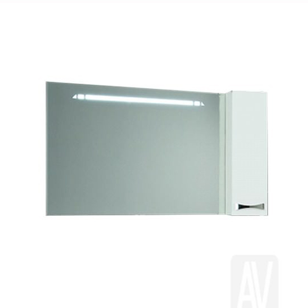 Зеркало шкаф Акватон Диор 100 белый (1A167902DR01R)
