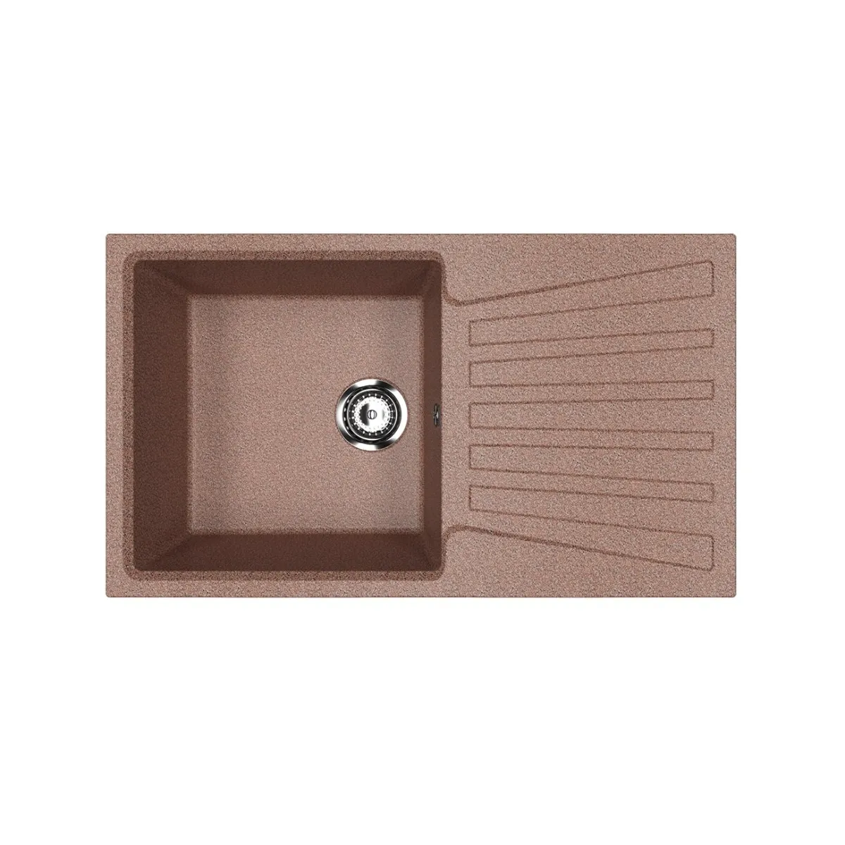 Кухонная мойка Ulgran U-703-307, терракот