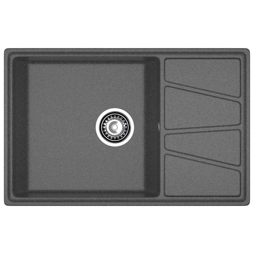 Кухонная мойка GranFest VERTEX 780L, графит