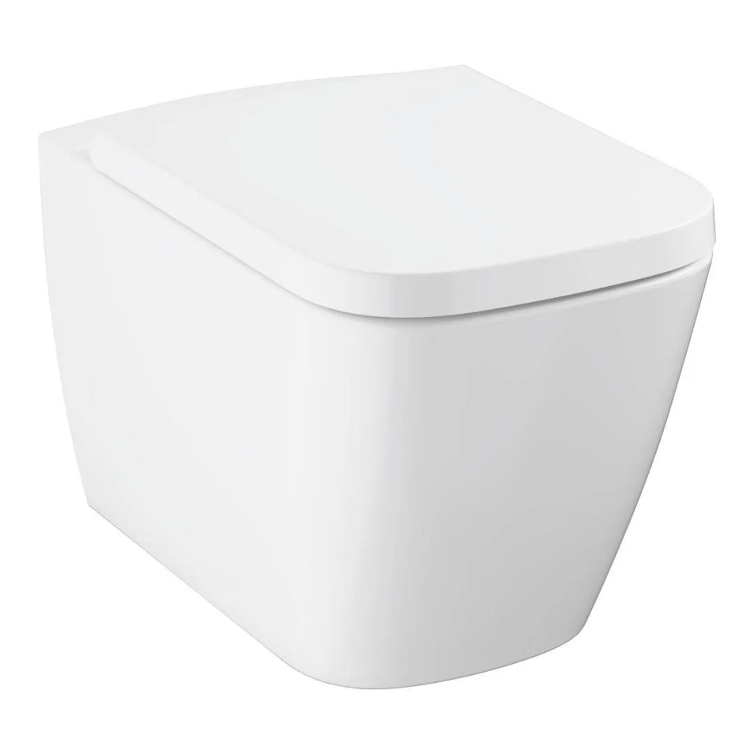 106740SH00 Grohe Bau Edge Унитаз подвесной с сиденьем для унитаза, альпин-белый.