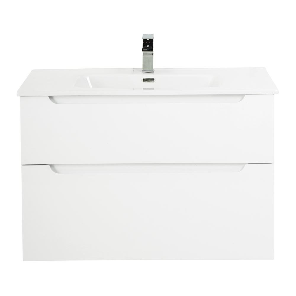 База под раковину подвесная BelBagno Etna H-60 800х600х450 мм, Bianco Lucido (ETNA-H60-800-2C-SO-BL-P)