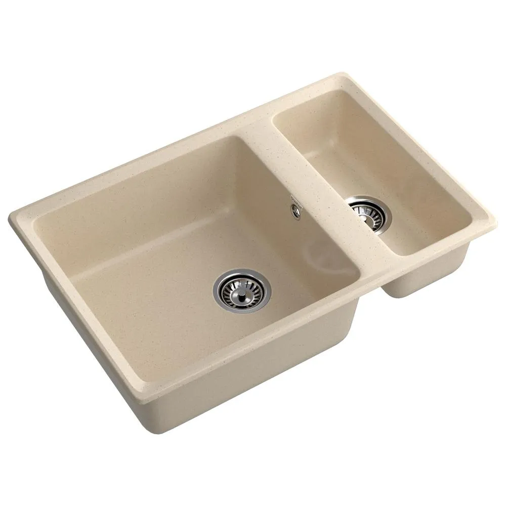 Кухонная мойка GranFest LEVEL 760K, кашемир