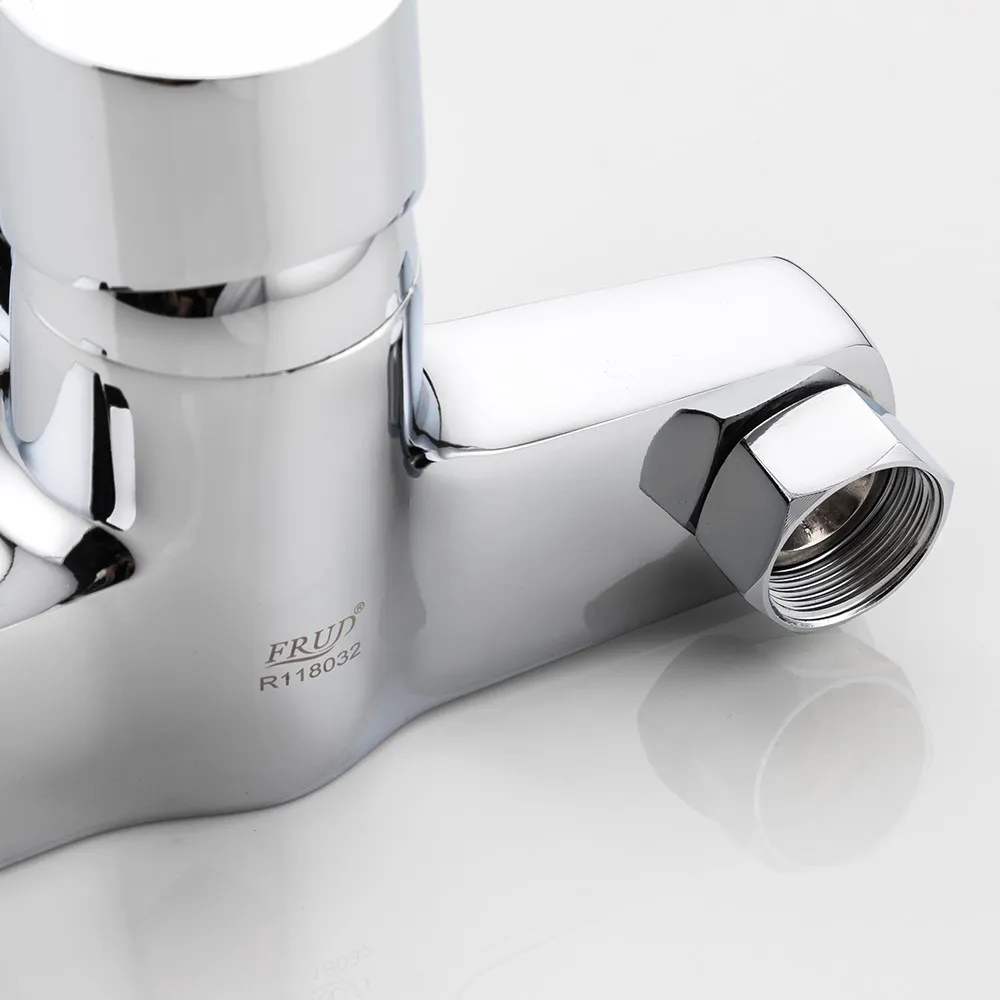 Смеситель для ванны FRUD R32072, хром