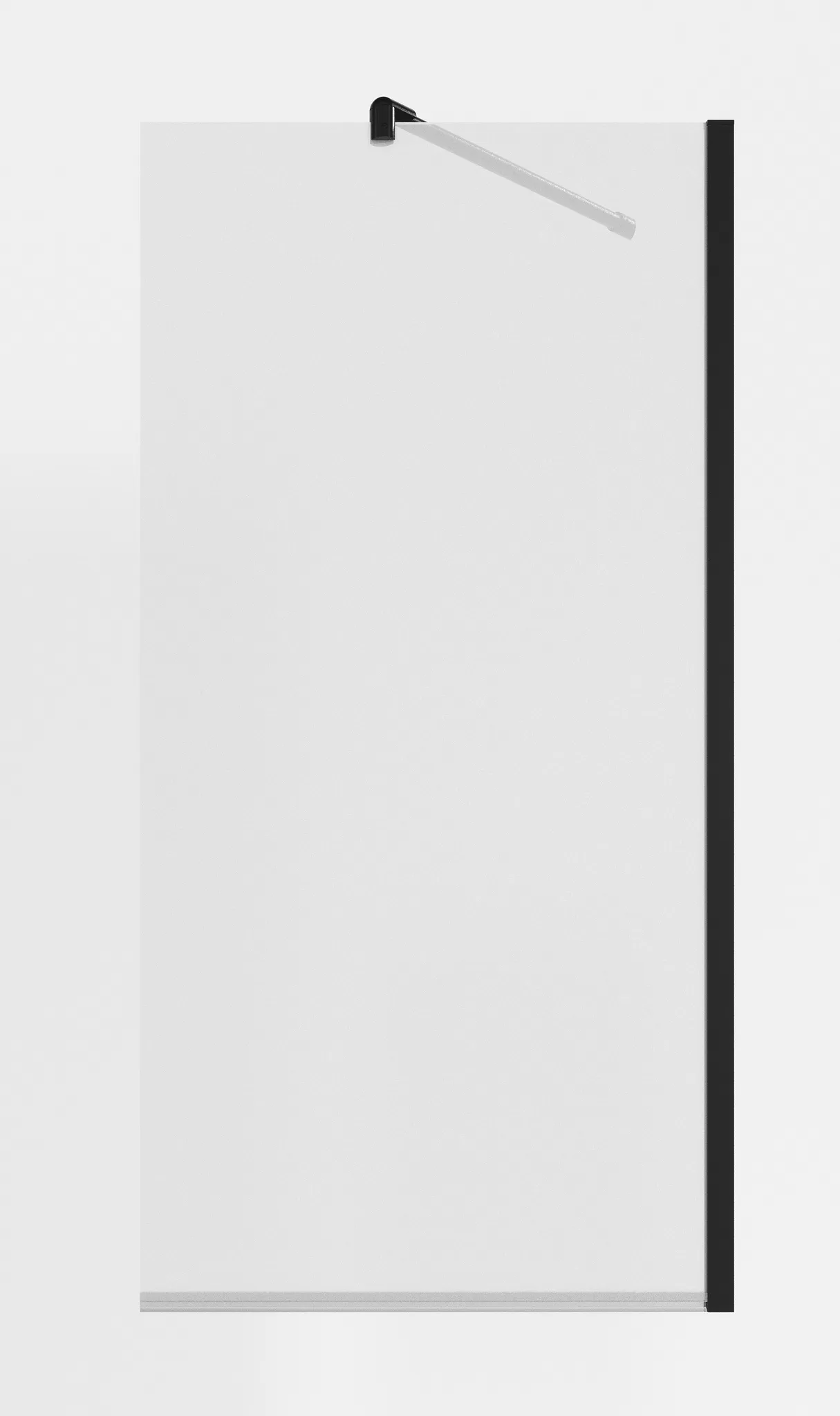 Шторка для ванны Timo TC-60/03C-8 в узком профиле 1400*600, стекло прозрачное 8 мм (T23)