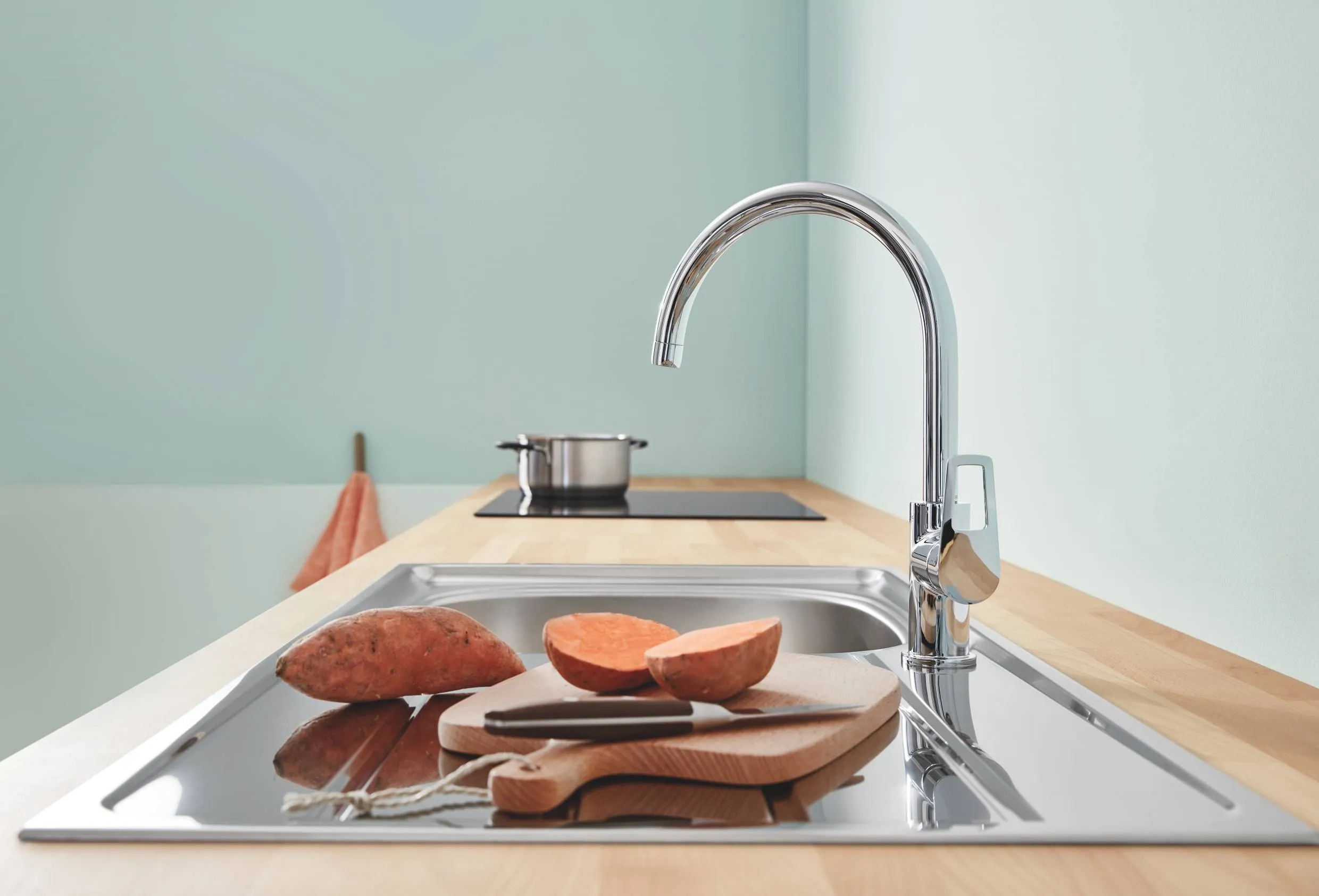 Смеситель для кухни GROHE BauLoop New стандартный, хром (арт. 31232001)