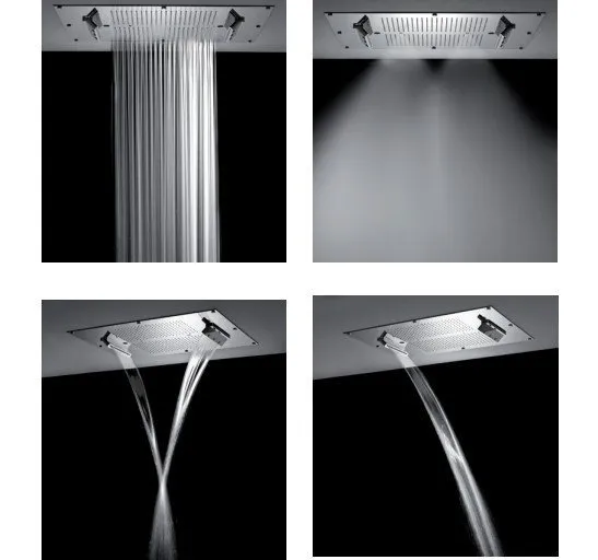 Многофункциональная душевая сиситема Carimali Mydream Colonial 700х500, хром (23071XN/S-CRX)