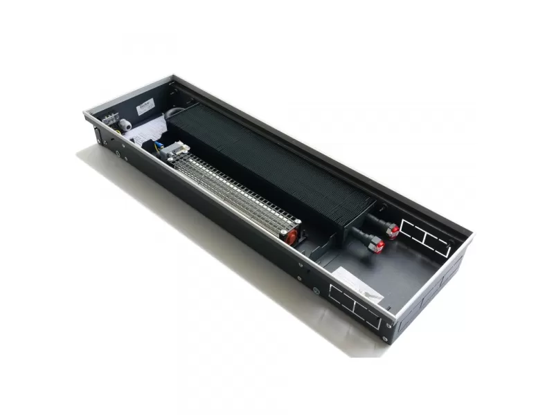 Внутрипольный конвектор Techno Vent KVZV 350-140-3400 с принудительной конвекцией
