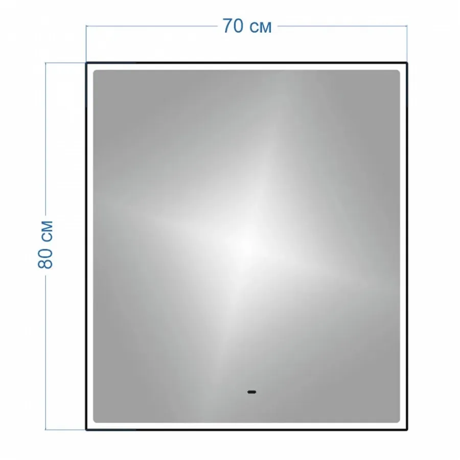 Зеркало Maretti Umbria UM147080P33EL 70x80 см