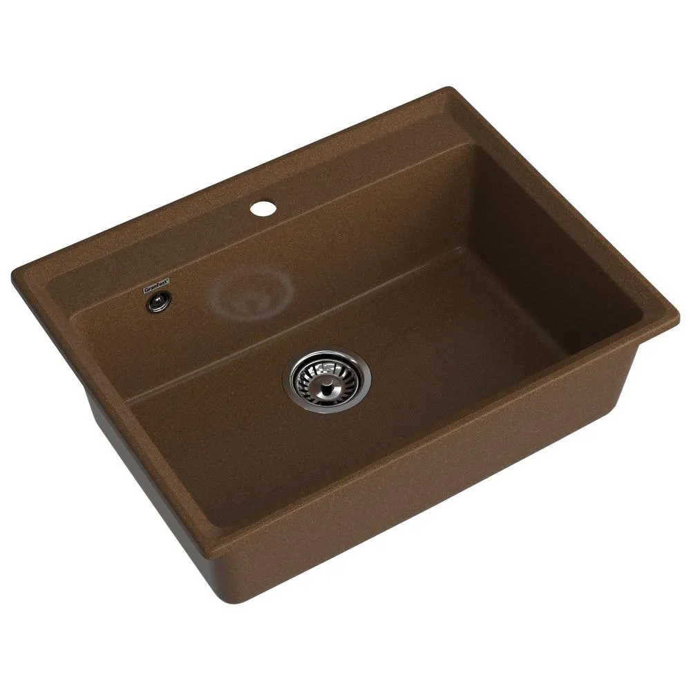 Кухонная мойка GranFest LEVEL 660, терракот