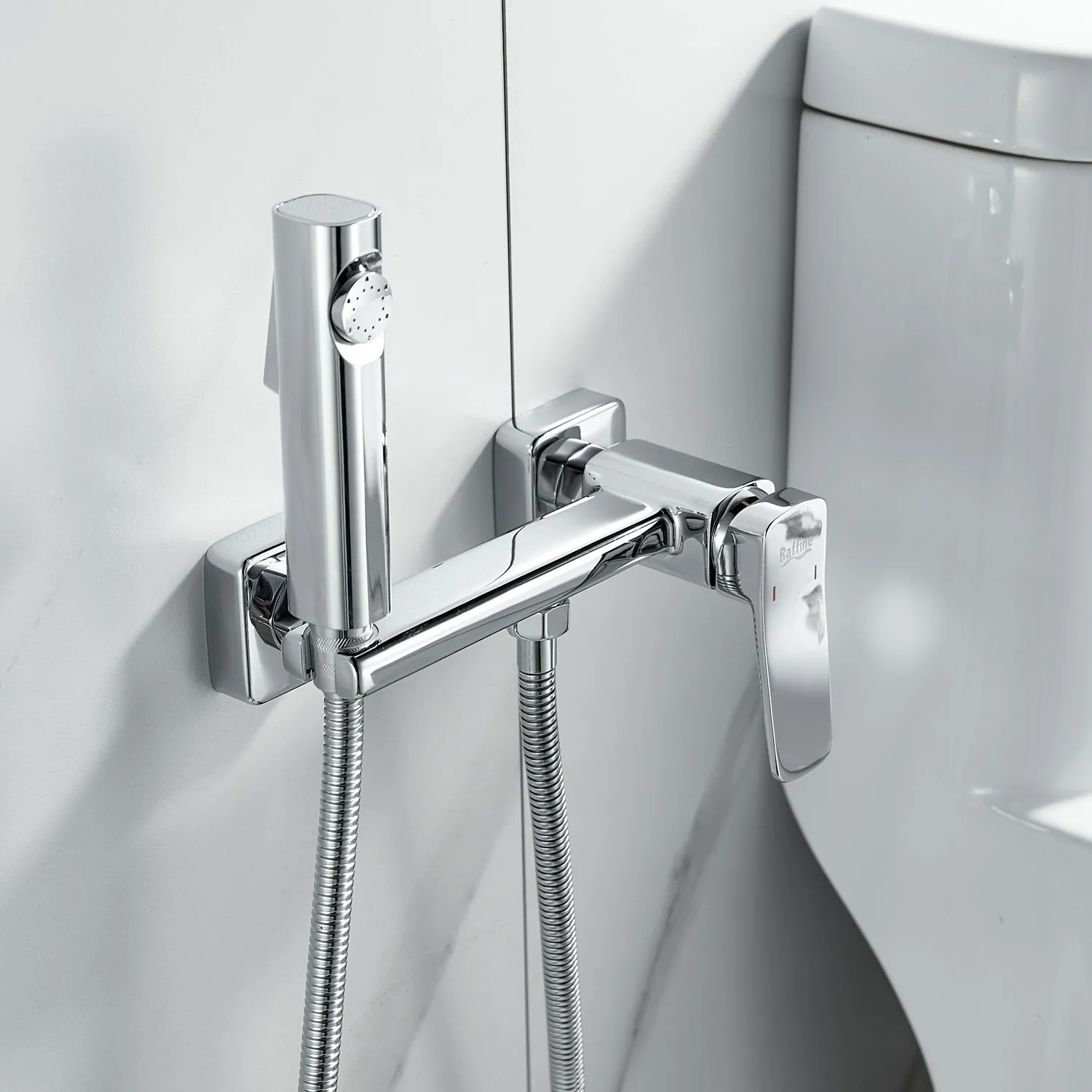 Гигиенический душ со смесителем Raffine F0599-1, хром