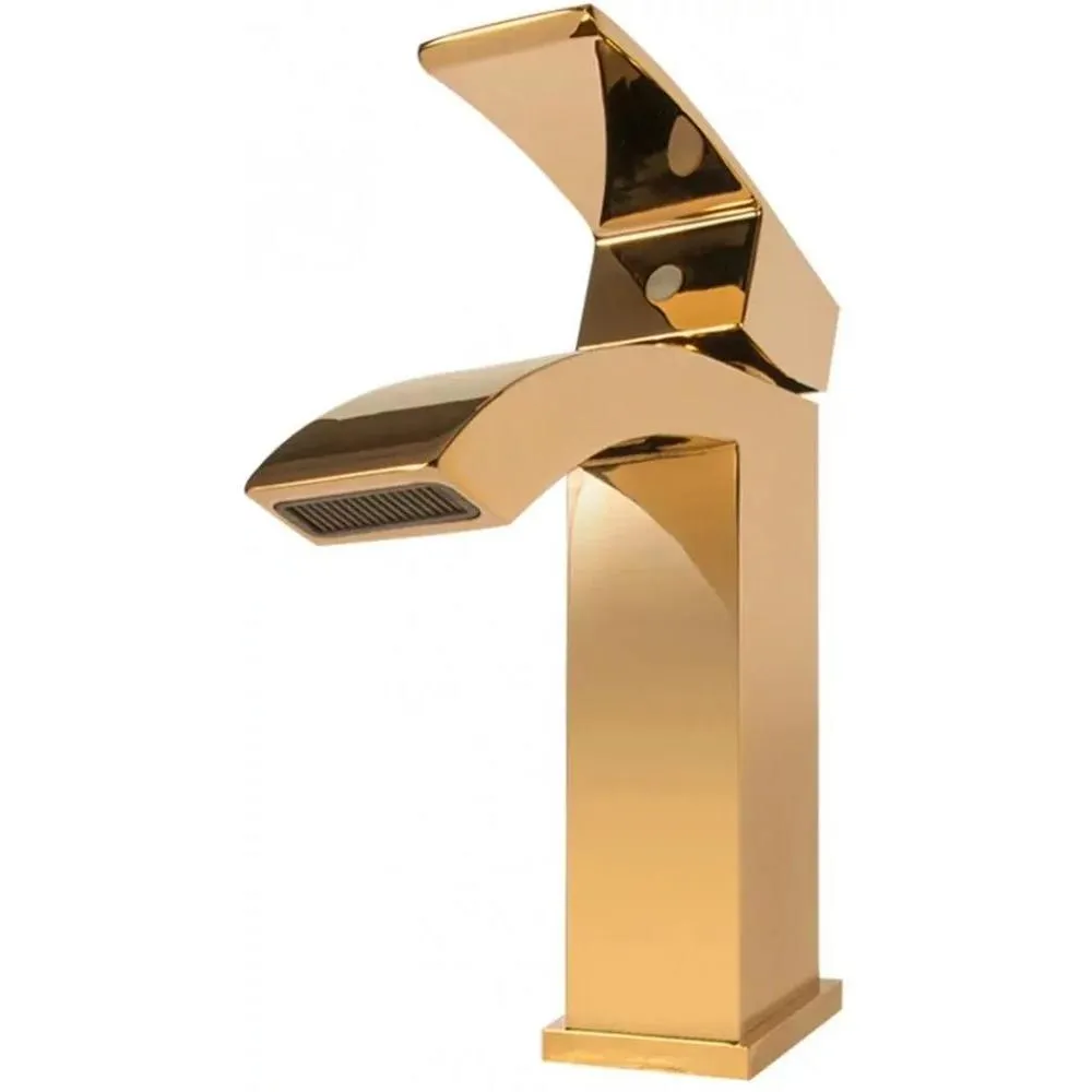 Смеситель для раковины Grocenberg GB2007GO, золото