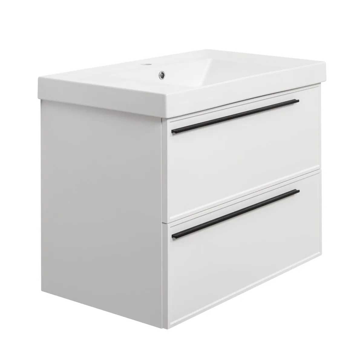 Тумба под раковину подвесная La Fenice Elba TWIN FNC-01-ELB-B-80-2, белая