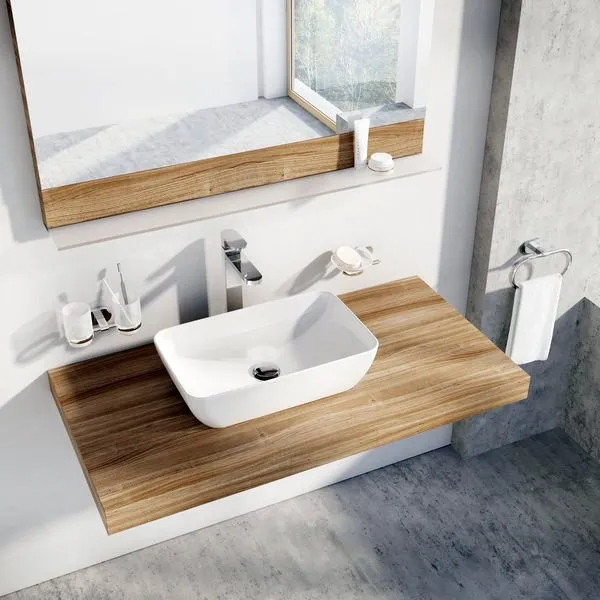 Умывальник Ravak UNI 500 R SLIM керамический белый