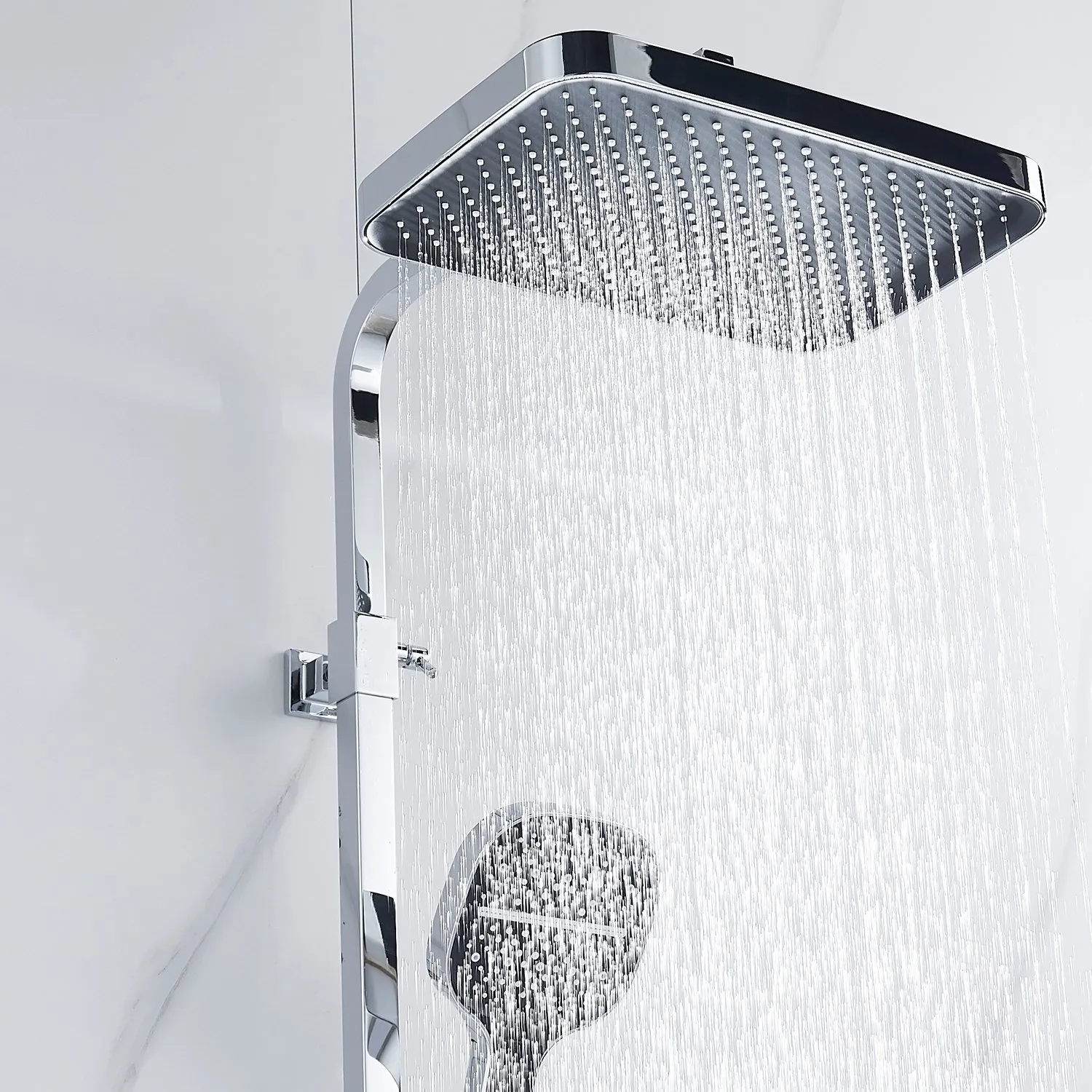 Душевая система Rose R1056, хром