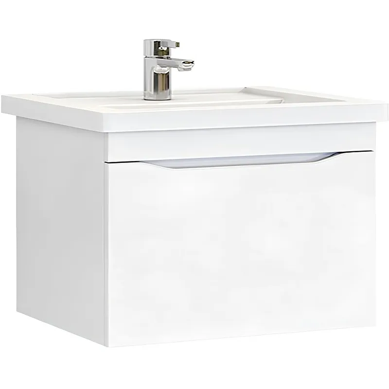 Тумба с раковиной подвесная VIGO Grani tp.GRI.OSK.75.1Y, 75 см