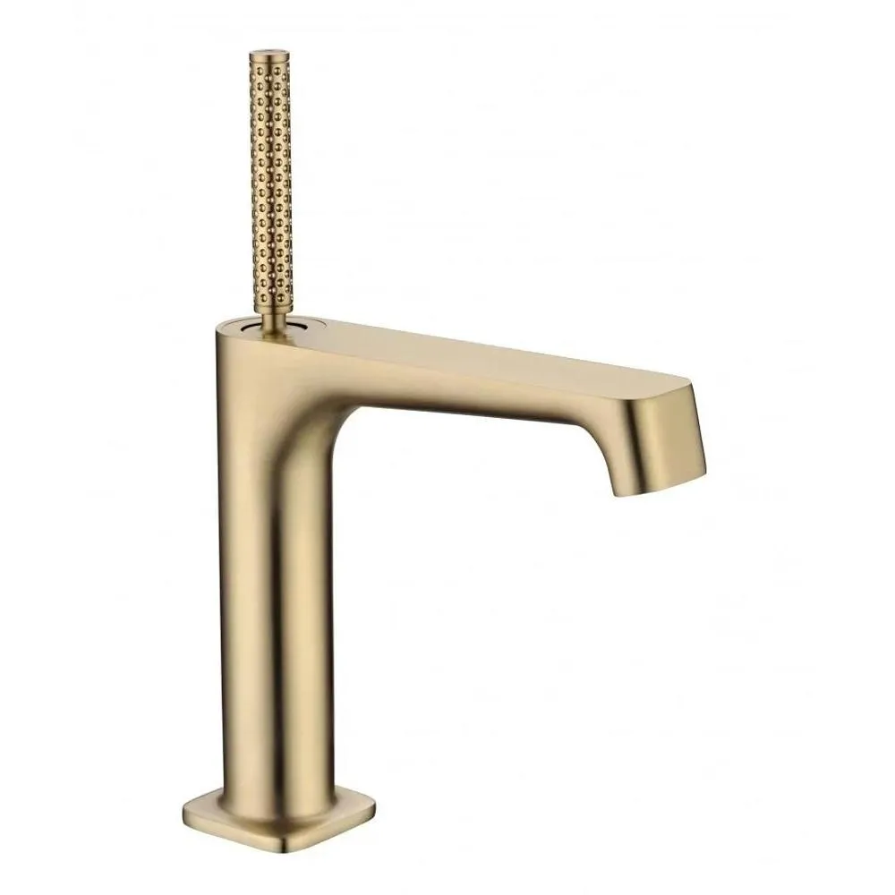 Смеситель для раковины Grocenberg GB2091MG, матовое золото