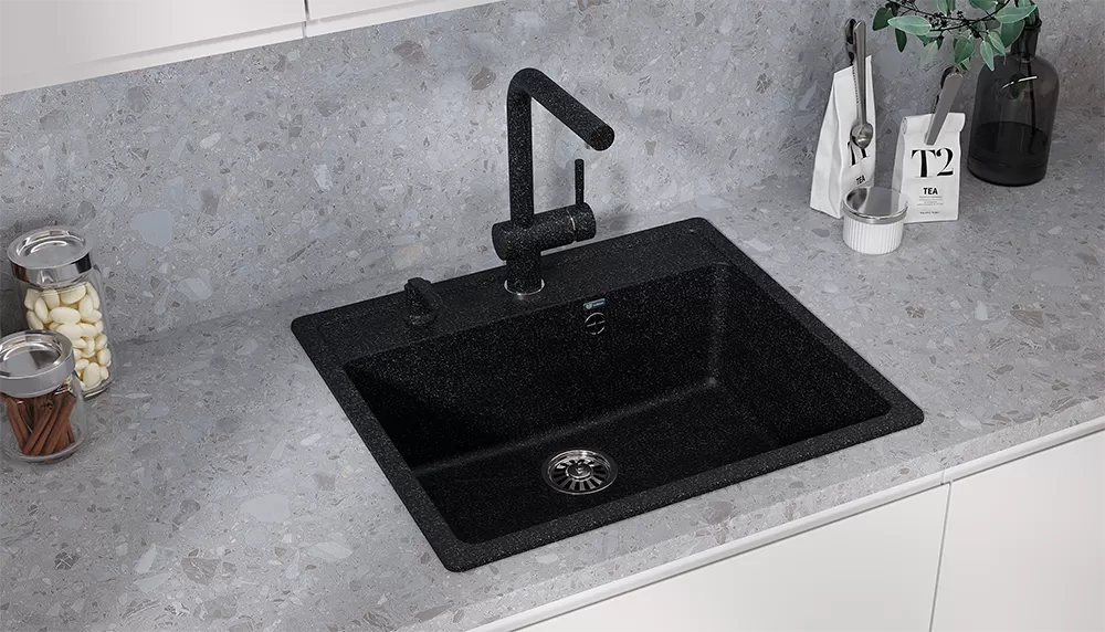 Мойка Ulgran Classic черный (U-104-308)