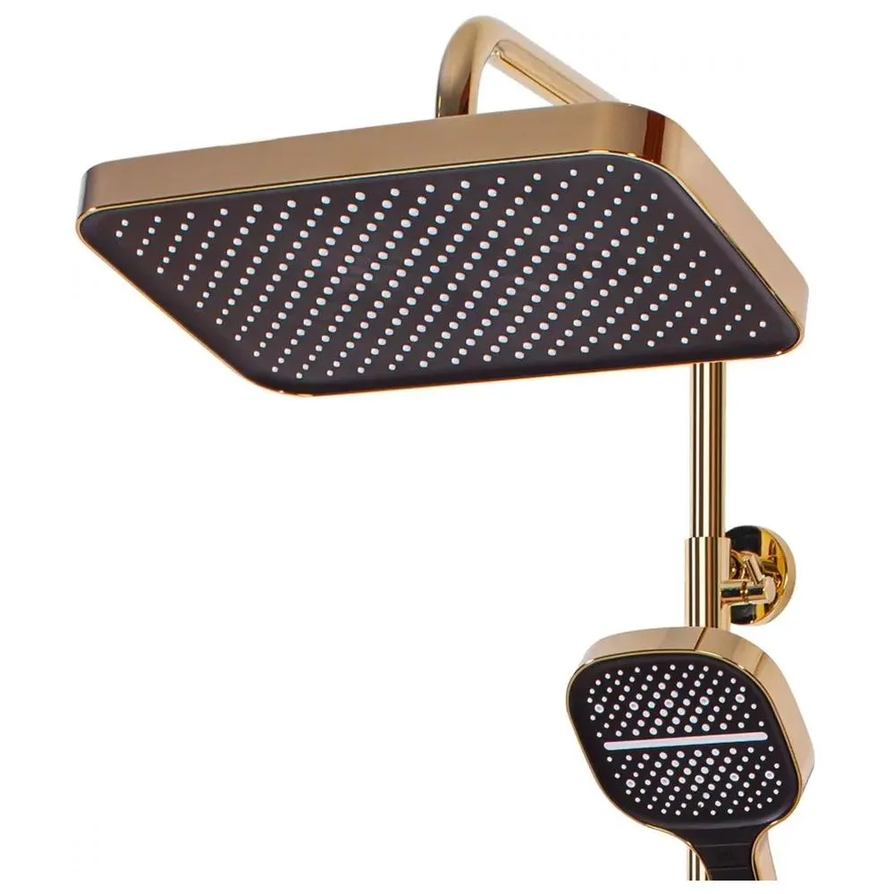 Душевая система Hansberge H5068GO, золото