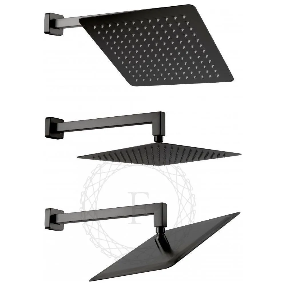 Душевая система встраиваемая FILARETE Fing FL1043BG, графит