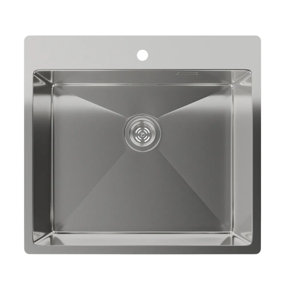 Кухонная мойка Rivelato Rinox 5450, нержавеющая сталь