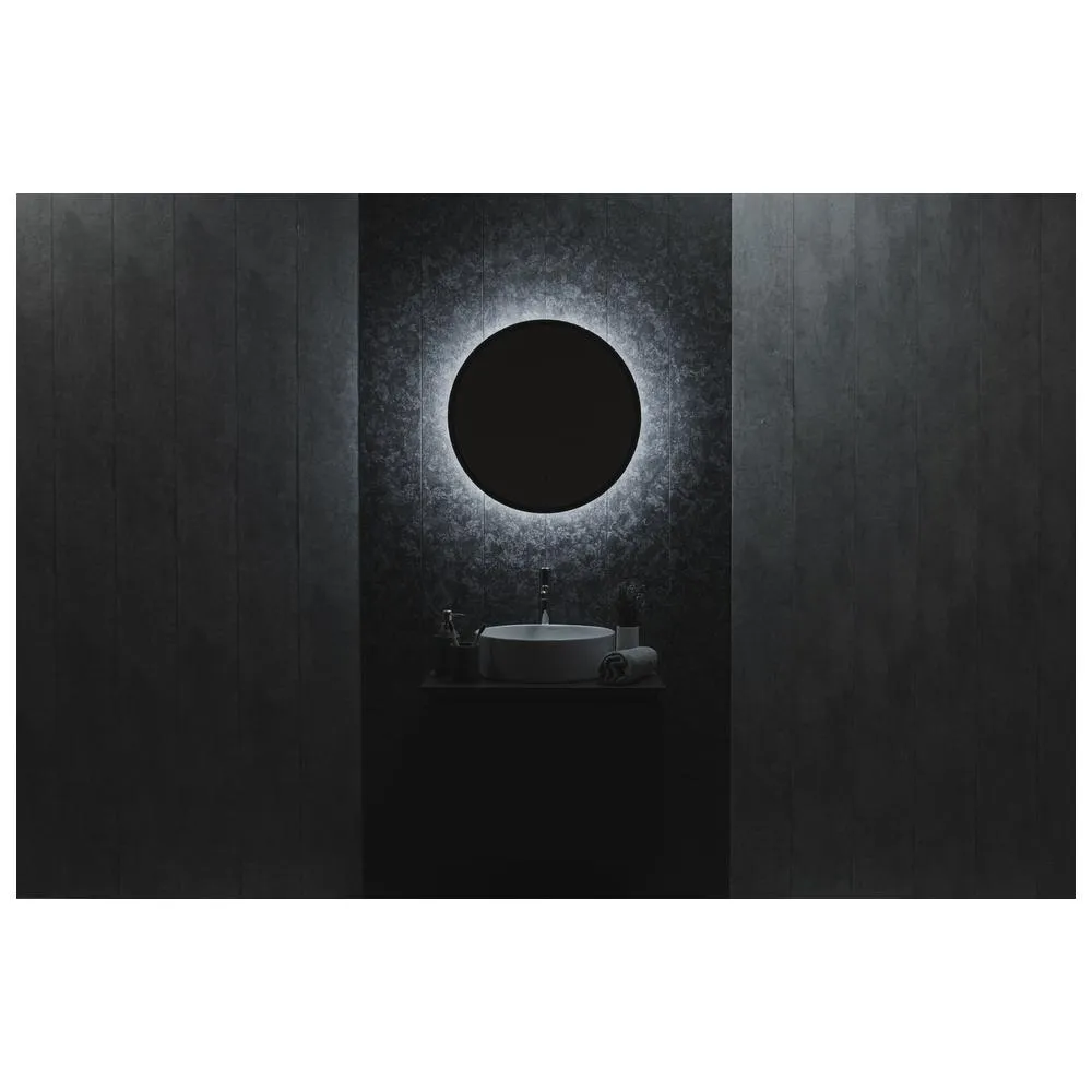 Зеркало Silver Mirrors Monaco-BLACK d600 (бесконтактный сенсор)