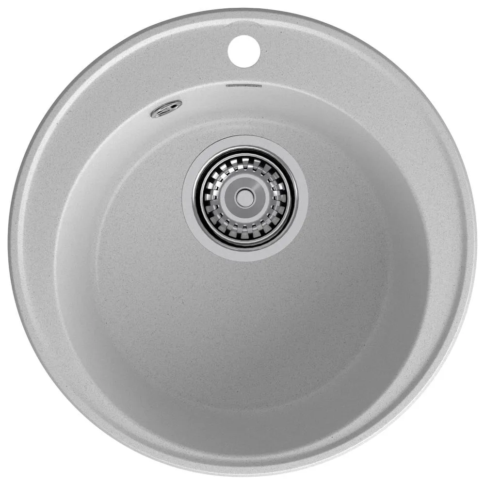 Кухонная мойка GranFest QUARZ 8, серый