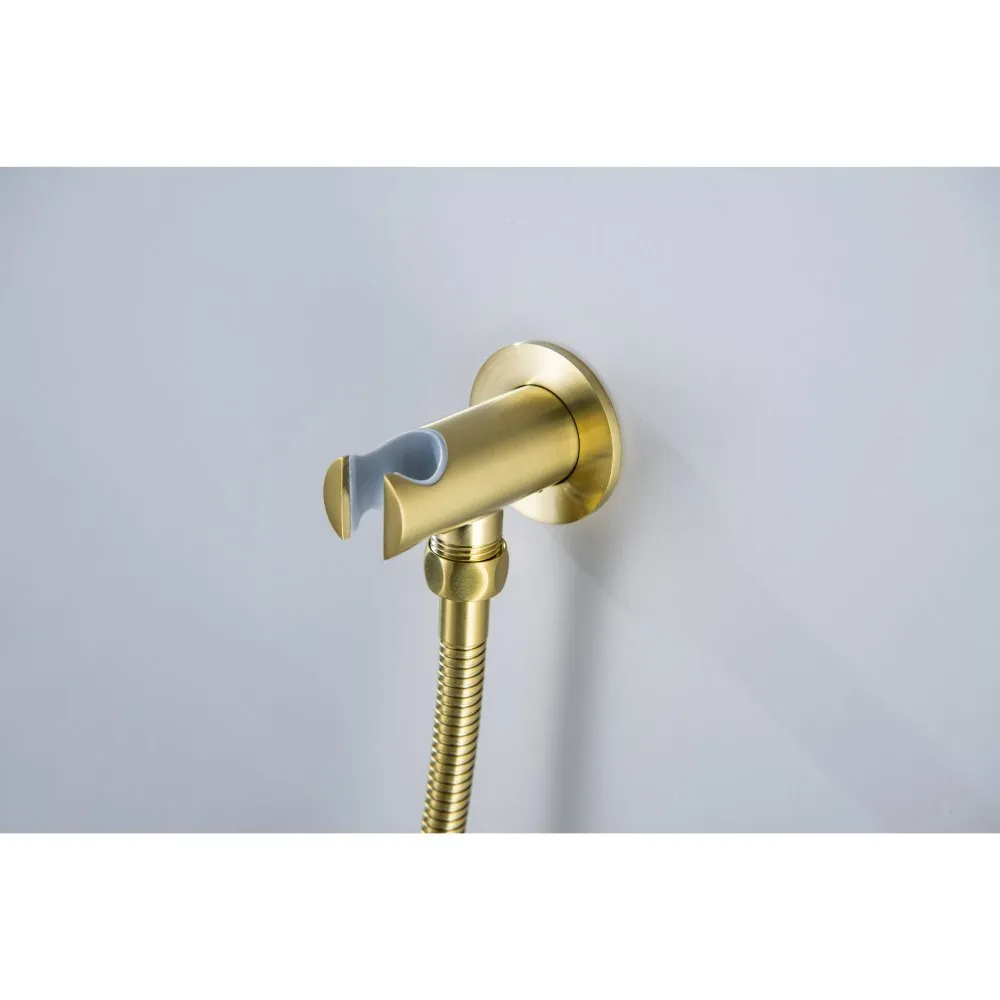 AQ1272BG ОБЕРОН Set 3 в 1 душевой комплект, шлиф. золото