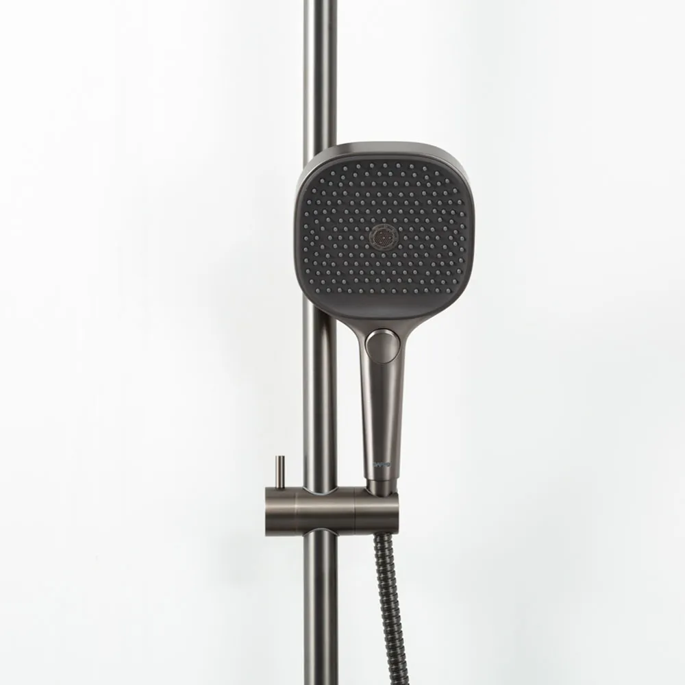 Душевая система GAPPO G2428-9, оружейная сталь