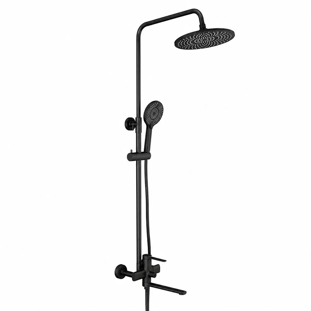 Душевая система FRAP F2467-6, черный