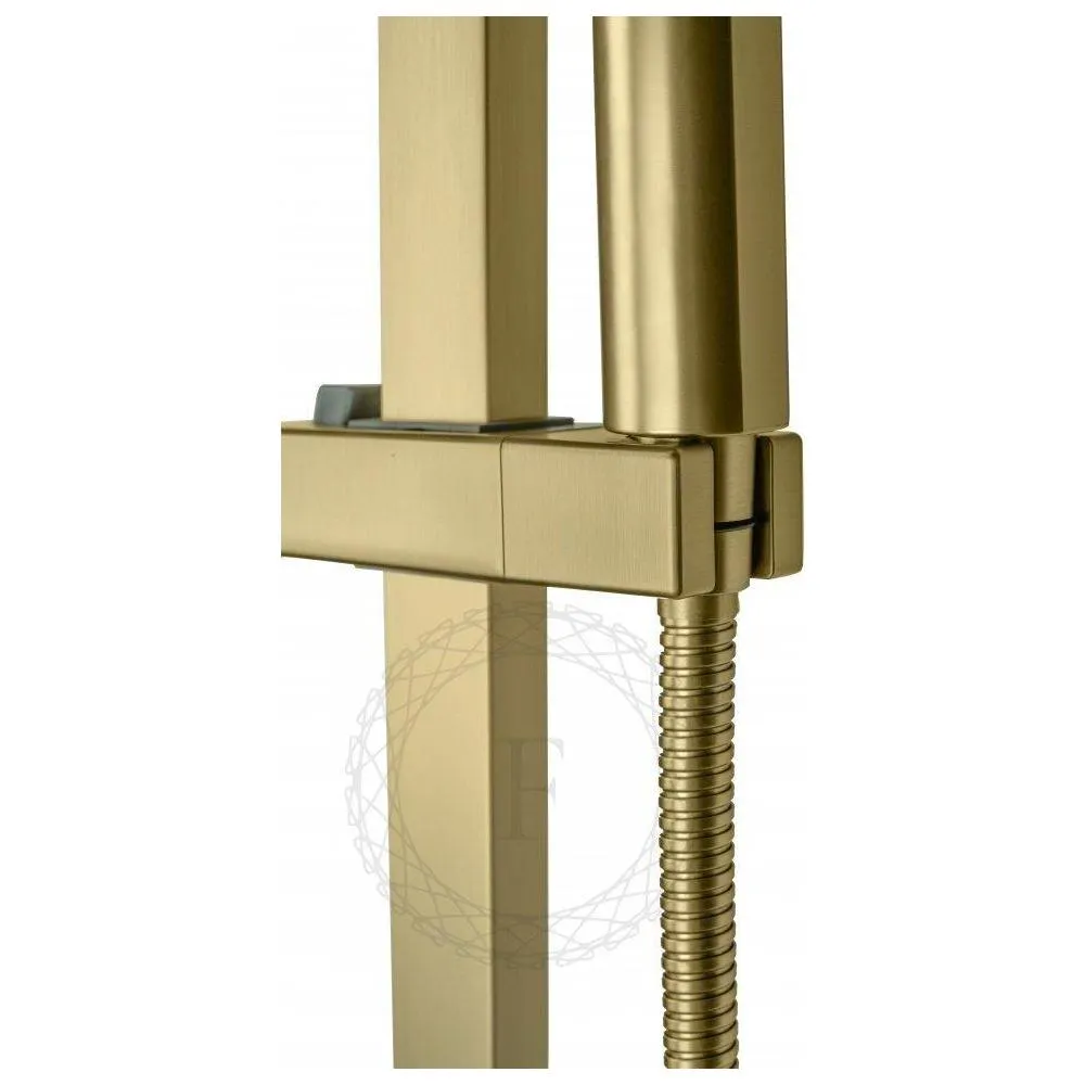 Душевая система FILARETE Waterfall FL2010MG, матовое золото