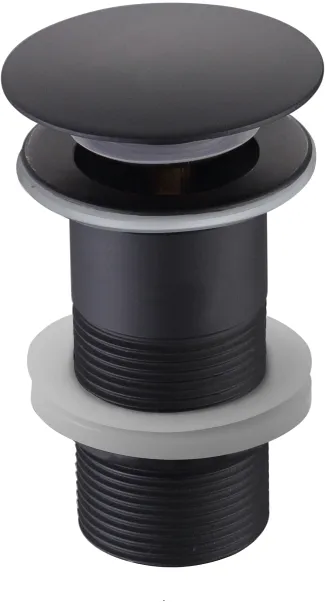 Cливной набор для раковины AQUATEK AQ6000MB, матовый черный