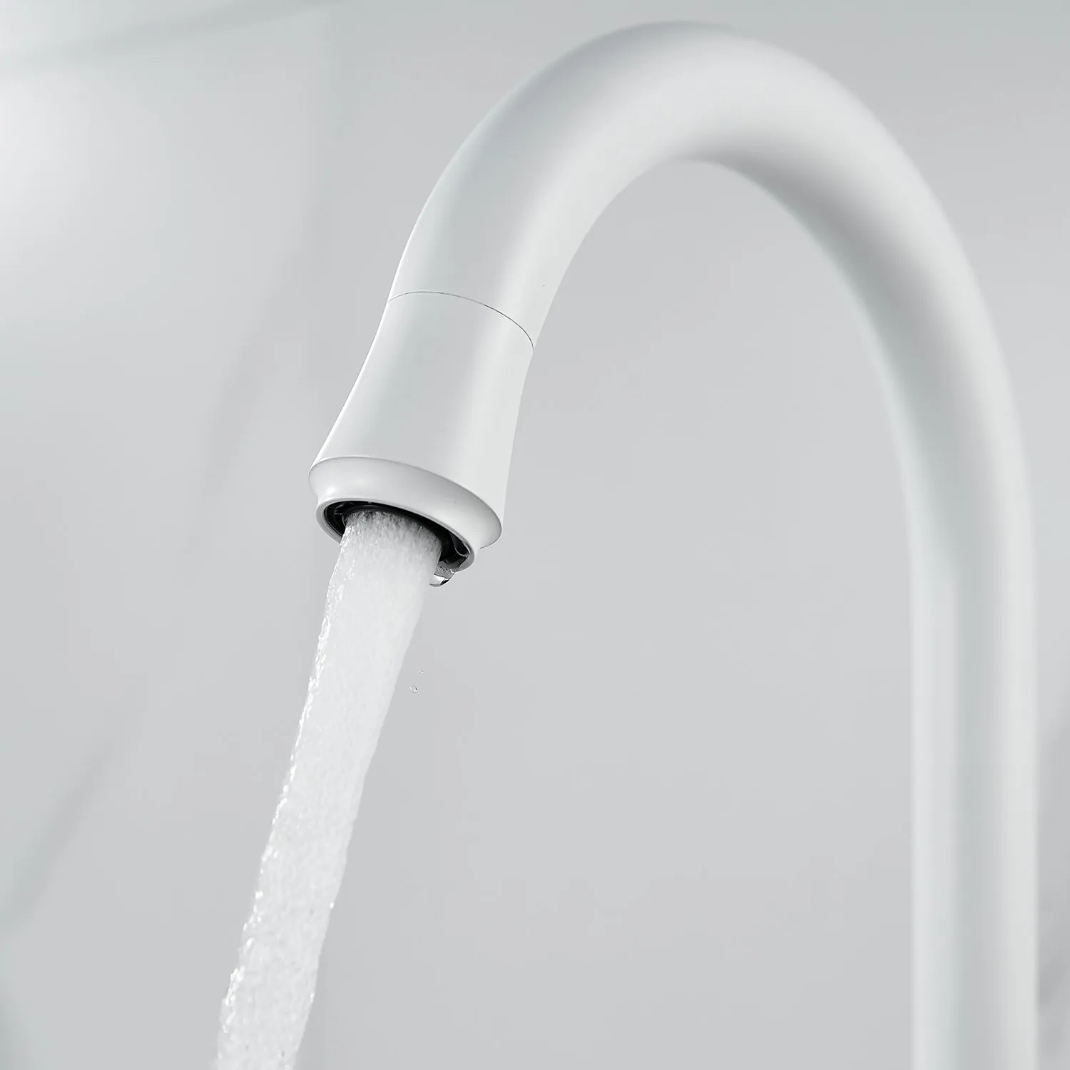 Смеситель для кухни Raffine F103C, белый