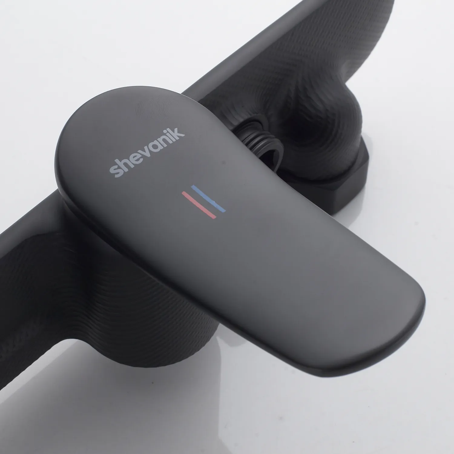 Смеситель для душа Shevanik S4716H, черный