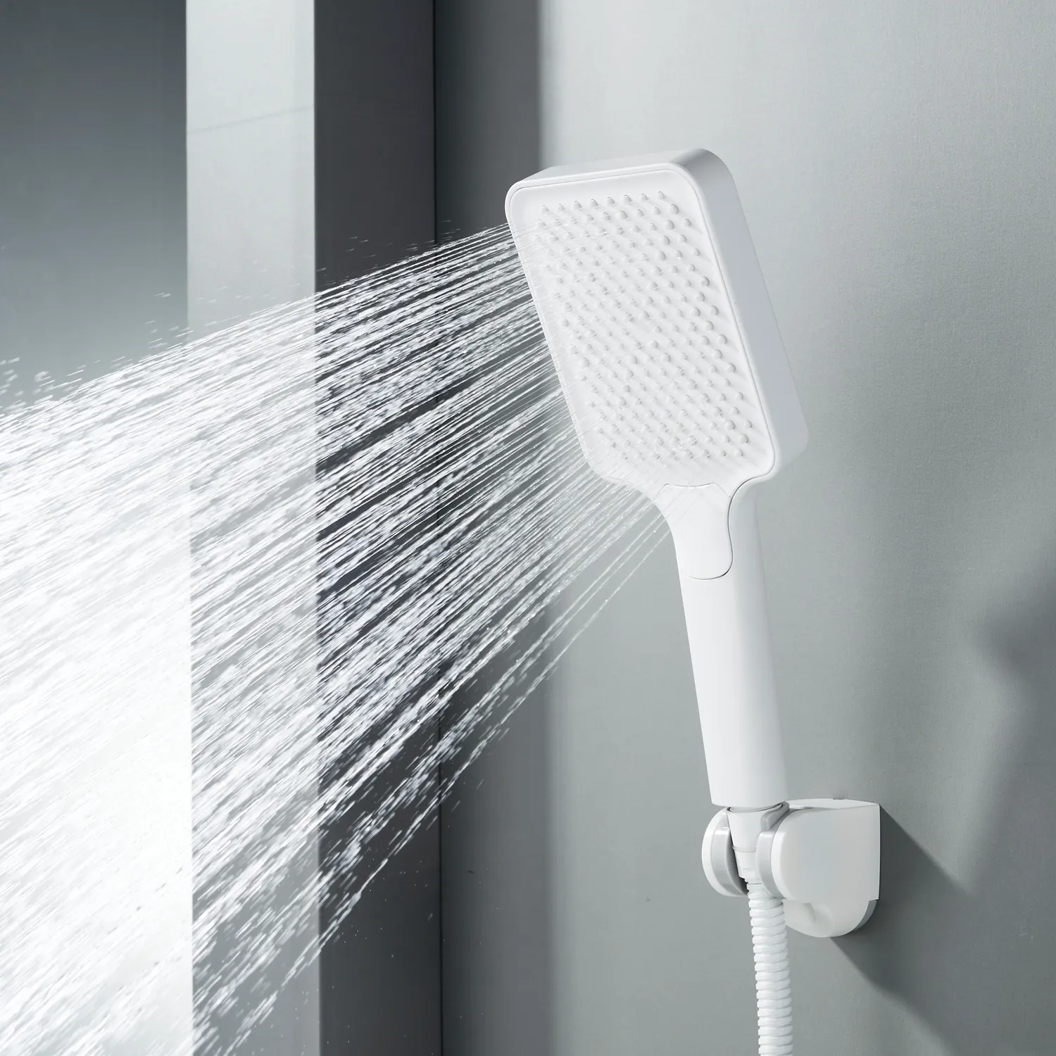 Смеситель для ванны Shevanik S9952C, белый