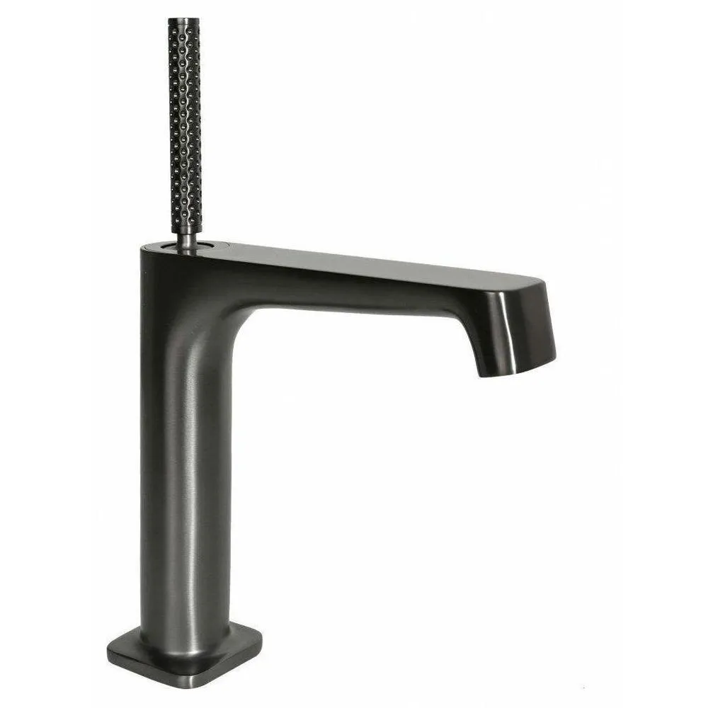 Смеситель для раковины Hansberge H1090BG, графит