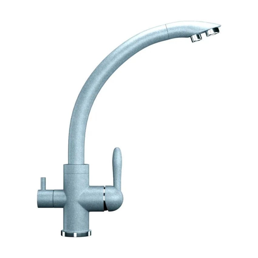 Смеситель для кухни Ulgran U-017-342, графит