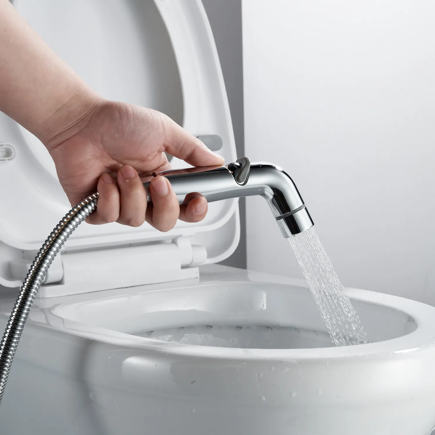 Гигиенический душ со смесителем Shevanik S4705-1, хром