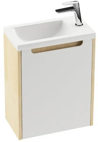 Дверца для тумбы под умывальник Ravak Classic SD 400 L (X000000420) белая, левая