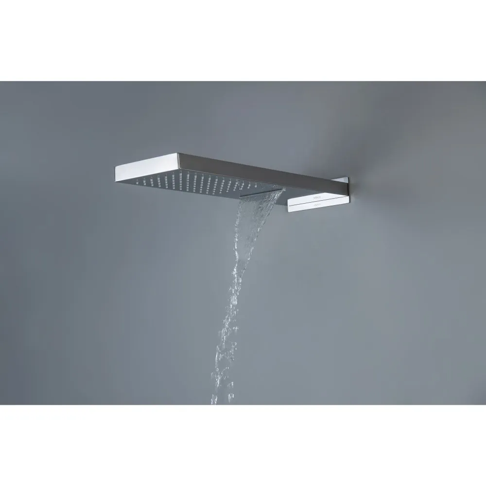 AQ2085CR настенный верхний душ 2 jet 550*170*30 мм