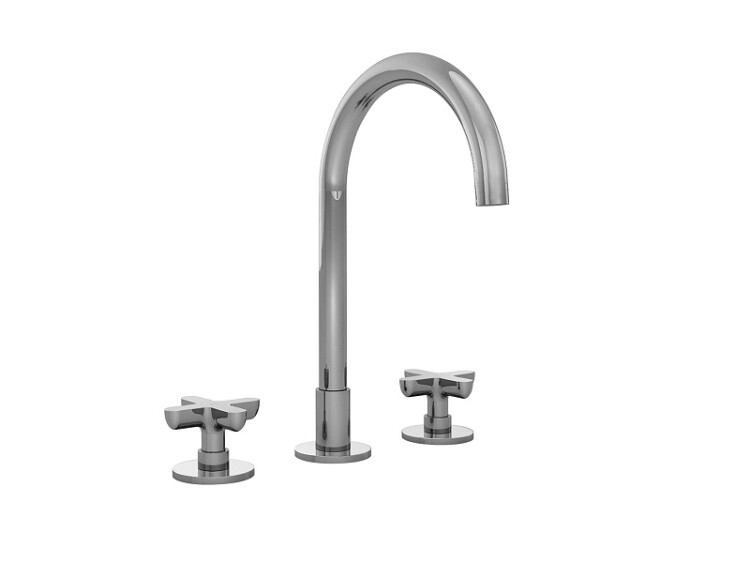 Смеситель для раковины Fantini Icona Classic, Matt British Gold PVD (53 P6 R007)