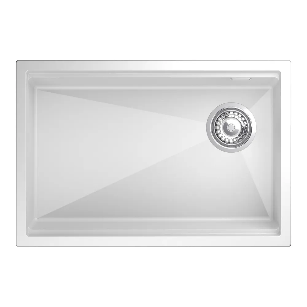 Кухонная мойка Rivelato LINO LN-654-R, иней