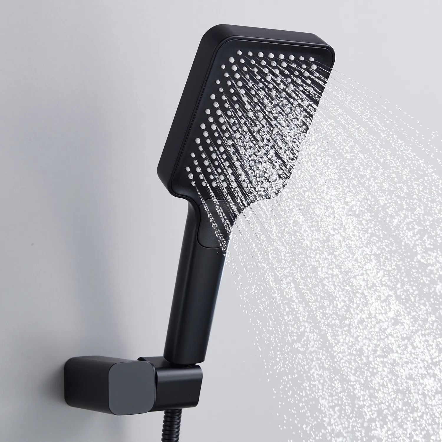 Душевая система встраиваемая Shevanik S9935H, черный