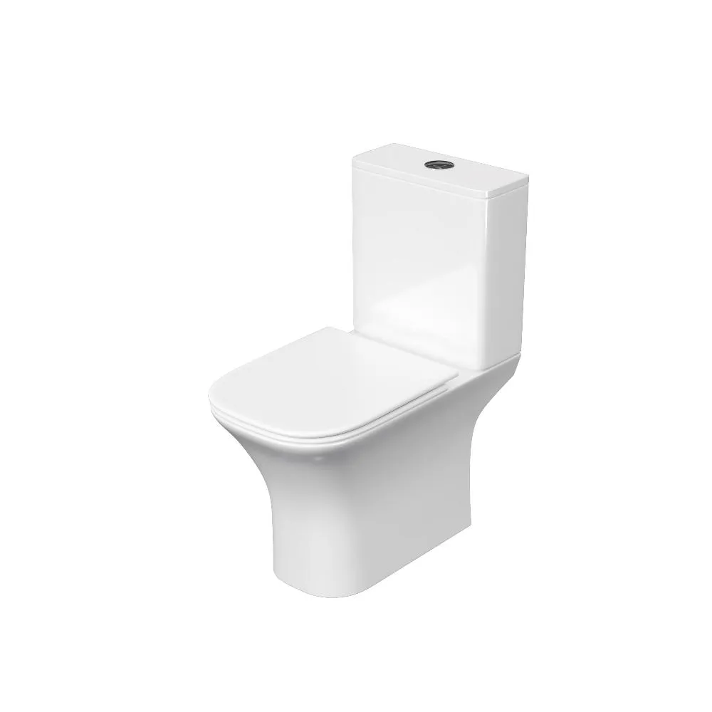 AQ4421-00 Унитаз напольный, безободковый TORNADO, Aquatek Optima T Square, 655х340х795