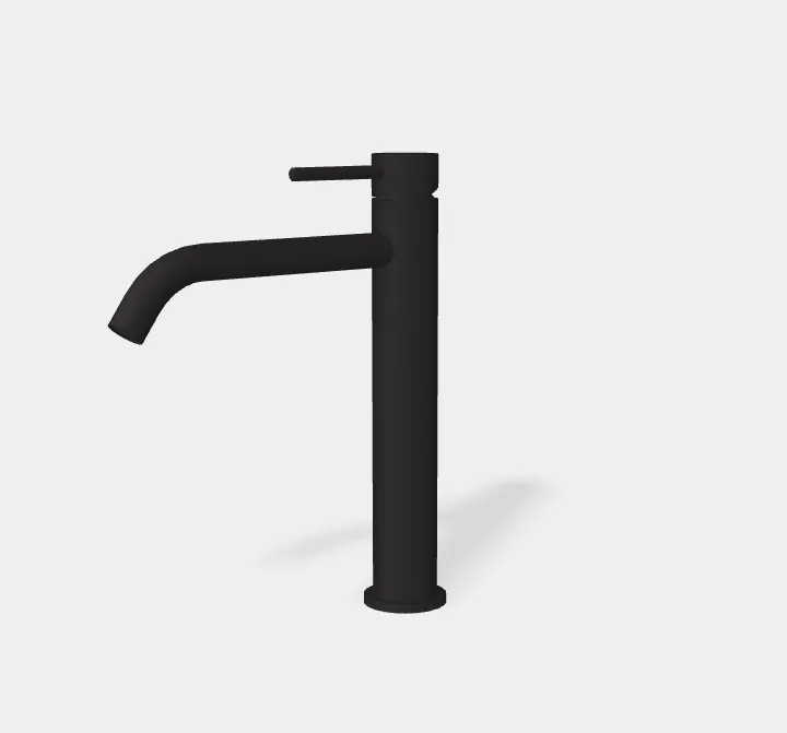 Смеситель для раковины Fima Carlo Frattini Spillo Up, черный матовый (F3031LXSNS.1)