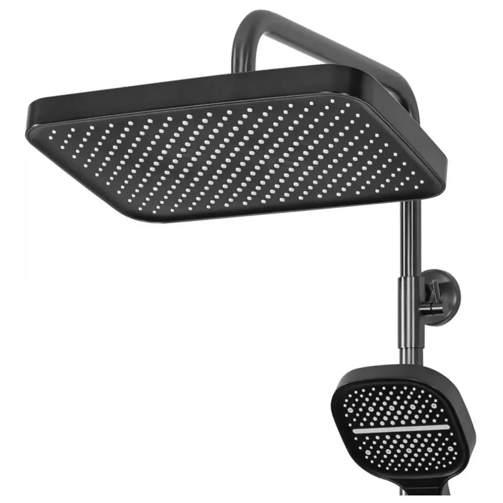 Душевая система Hansberge H5068BG, графит