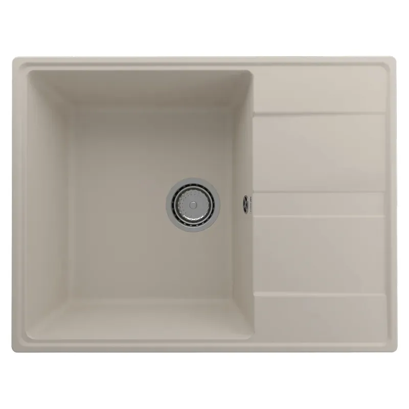 Кухонная мойка Ulgran Quartz Prima 650-02, лен