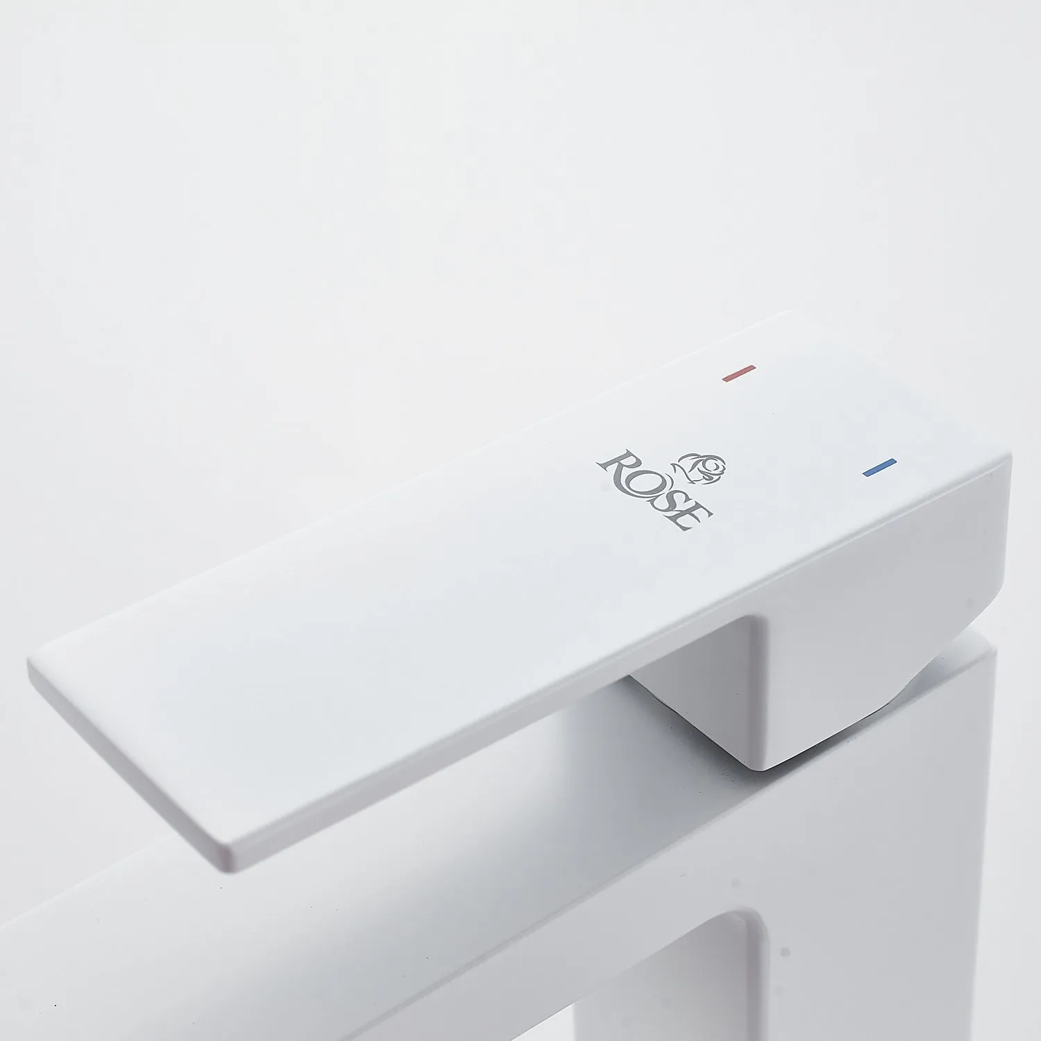 Смеситель для раковины Rose R1801C-1, белый