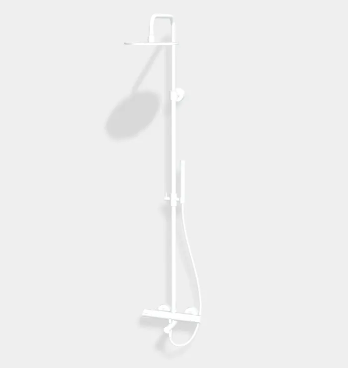 Душевая стойка Fima Carlo Frattini Shower column, белый матовый (F3154/R256BS)